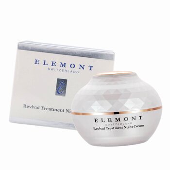 ELEMONT - Revival Treatment Night Cream (Firming  Lifting   Anti-Wrinkle Aging  Hydrating  Brightening) (e50ml) E108  - Fixed Size