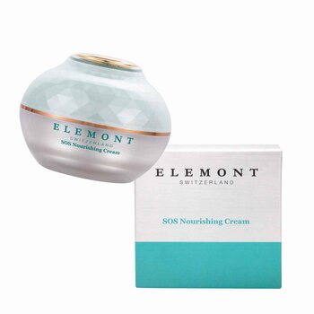 ELEMONT - SOS Nourishing Cream (Hydrating  Sensitive Skin  Anti-Wrinkling) (e50ml) E132  - Fixed Size