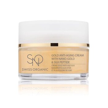 SNO Swiss Organic - Gold Anti-Aging Cream with Nano-Gold & Silk Peptide 50ml  - Fixed Size