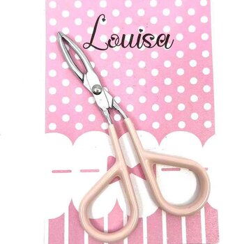 LOUISA - LOUISA Eyebrow Pliers- Pink Color  - Fixed Size