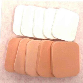 LOUISA - Makeup sponge special set (rectangular shape)  - 10pcs