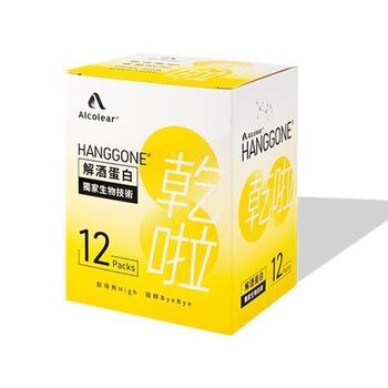 Alcolear Alcolear HANGGONE® Capsule 12 Combo Pack #Anti-hangover Anti-Asian Flush 12 combo