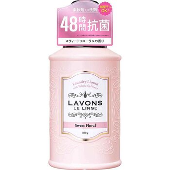 LAVONS Laundry Liquid with Fabric Softener - Sweet Floral (Exp.Date:02/2025 ) 850g