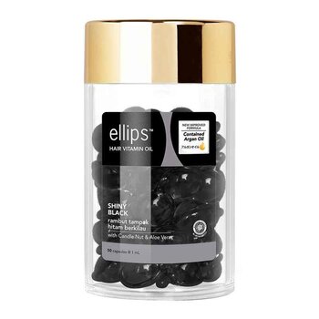 Ellips - VITAMIN-HAIR TREATMENT (Black & Shinny)  - 50 pic
