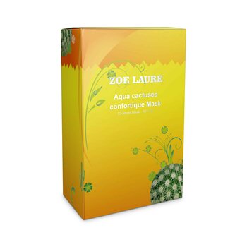 ZOE LAURE - Aqua cactuses confortique Mask  - 10 Sheets