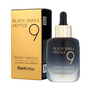 Farm Stay - Black Snail & Peptide9 Perfect Ampoule  - 35ml