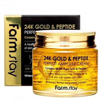 Farm Stay - GOLD & PEPTIDE PERFECT AMPOULE CREAM  - 80g