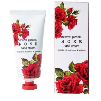 Jigott - Secret Garden Hand Cream (Rose) 100ml  - Fixed Size