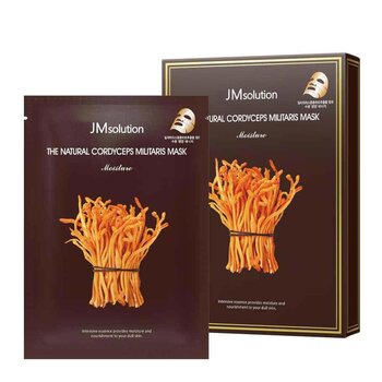 JM Solution - The Natural Cordyceps Militaris Mask Moisture  - 10pcs