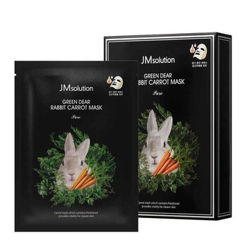 제이엠솔루션 JM Solution Green Dear Rabbit Carrot Mask Pure 10pcs
