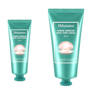 JM Solution Marine Luminous Pearl Hand Cream 50ml + 100ml 100ml+50ml