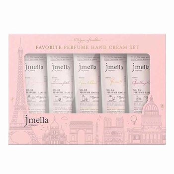 Jmella - FAVORITE PERFUME HAND CREAM SET  - 50ml x 5