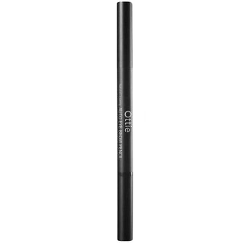 Ottie - Natural Drawing Auto Eye Brow Pencil- # Black  - 10g