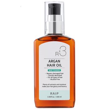 Raip - R3 Argan Hair Oil- # Baby Powder  - 100ml