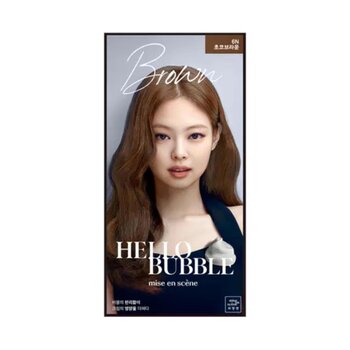 Mise en Scene - Hello Bubble- # 6N Choco Brown  - 30g+60g+5g