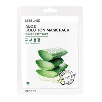 Lebelage - Solution Mask Pack- # Aloe  - 25g x 10pcs