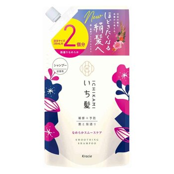 Kracie - ICHIKAMI Smoothing Shampoo(Refill)  - 660ml