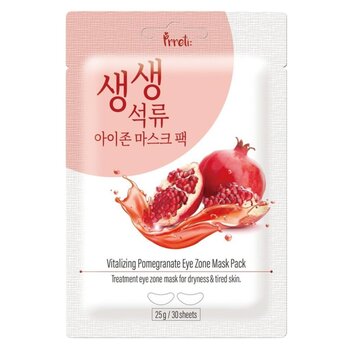 Prreti - Eye Zone Mask Pack- # Vitalizing Pomegranate  - 25g X 30 Sheets