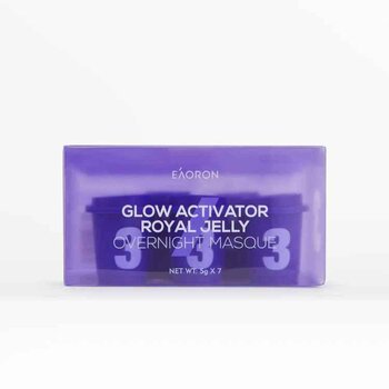 EAORON - Glow Activator Royal Jelly Overnight Masque  - 5g X7