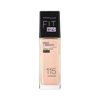 Maybelline - New York Fit Me Dewy and  Smooth Liquid Foundation SPF23- # No. 115  - 30ml