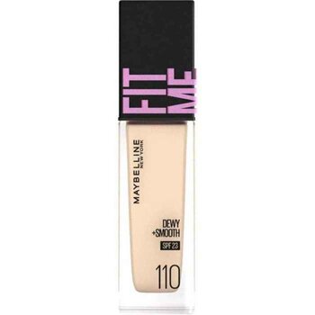 Maybelline - New York Fit Me Dewy & Smooth Liquid Foundation SPF23- # No 110  - 30ml