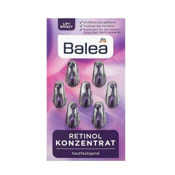 Balea - Concentrate Lift Effect (Anti-Aging) 7 Capsules - Purple  - 7 Capsules