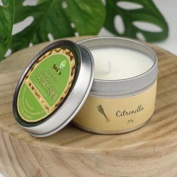 ttgarden - Natural Handmade Soy Wax Aroma Candle - Citronella  - Fixed size