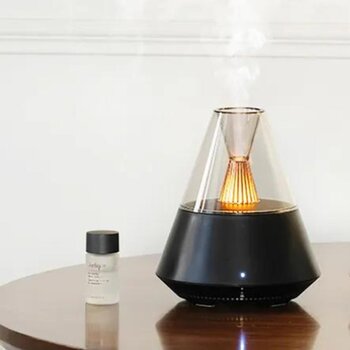Wiseway Noble and elegant Mount Fuji Aromatherapy Diffuser Humidifier- # Black 150ml