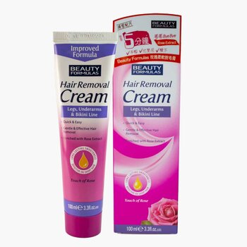 Beauty Formulas - Hair Removal Cream Touch Of Rose  - 100ml