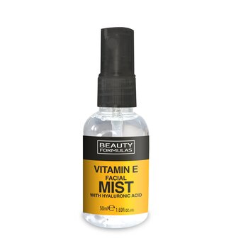 Beauty Formulas Vitamin E Facial Mist with Hyaluronic Acid 50ml