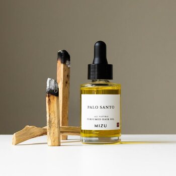 MIZU - Palo Santo Perfumed Hair Oil丨30ml #Organic/hair-nourishing/strengthen/repair/add healthy shine/scent 1pc丨30ml  - Fixed Size