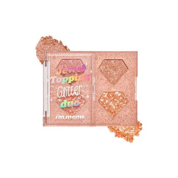 I'M MEME - Jewel Topping Glitter Duo- # Coral Jewel  - 3g