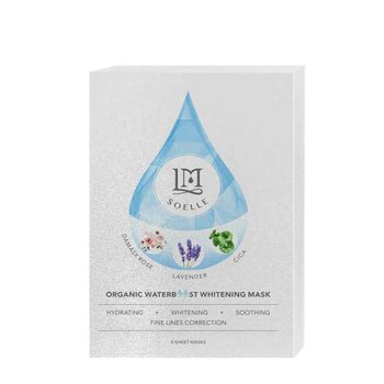 LM Soelle - Organic Waterboost Whitening Mask  - 5pcs