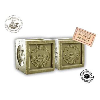 La Maison du Savon de Marseille - Marseille Soap (Olive Oil) 300g x 2pcs  - Fixed Size