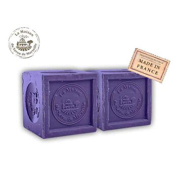 La Maison du Savon de Marseille - Marseille Soap (Lavender) 300g x 2pcs  - Fixed Size