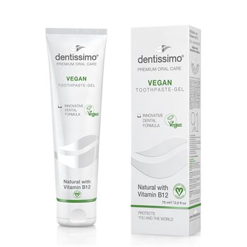 dentissimo - Vegan With Vitamin B12 Toothpaste (75ml)  - 75ml