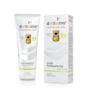 dentissimo - Junior 6+ Years Apple Flavor Gel Toothpaste 1pc (50ml)  - 50ml