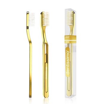 dentissimo - (Premium Series) Gold Medium Toothbrush (40g)  - Fixed Size