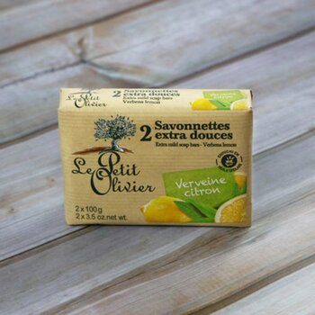 Le Petit Olivier - Verbena Lemon Extra Mild Soap Bars 100g  - Fixed Size