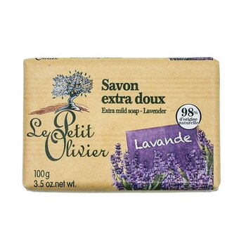 ル プティ オリヴィエ Le Petit Olivier Lavender Extra Mild Soap 100g Fixed Size