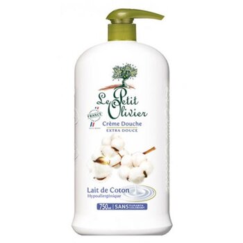 Le Petit Olivier - Shower Cream Cotton Milk 750 ml  - Fixed Size