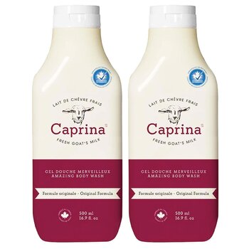 Caprina - Body Wash - Original Formula (Twins pack)  - 500mlx2