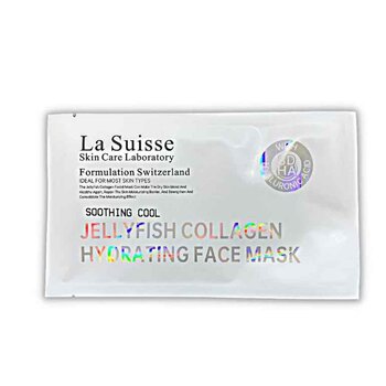 La Suisse - SOOTHING COOL JELLY FISH COLLAGEN HYDRATING FACE MASK  - 40ml x 10pcs