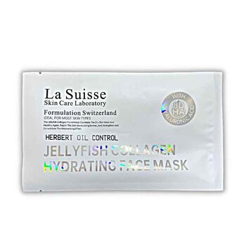 La Suisse - HERBERT OIL CONTROL JELLY FISH COLLAGEN HYDRATING FACE MASK  - 40ml x 10pcs