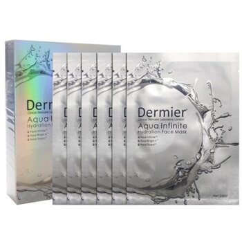 Dermier - Aqua Infinite Hydration Face Mask  - 25mlx6pcs