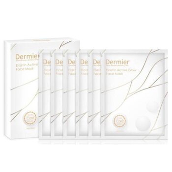 Dermier - Elastin Active Glow Face Mask  - 25mlx6