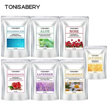 TONISABERY - 3 pack TONISABERY 20g Soft Mask Powder Mask Powder Moisturizing Moisturizing Acne Exfoliating Mask  - 24K gold