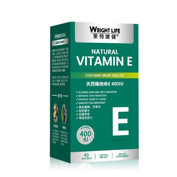 라이트 라이프 Wright Life Natural Vitamin E 90 粒