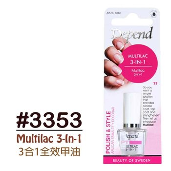 DEPEND COSMETIC - PT Multilac 3 in 1 #3353  - Fixed Size