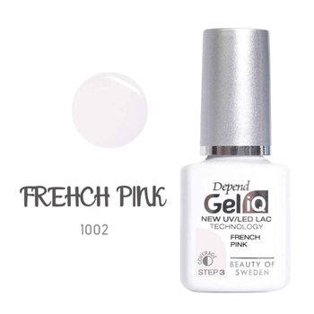 DEPEND COSMETIC - Gel iQ UV/LED Polish - French Pink #1002  - Fixed Size